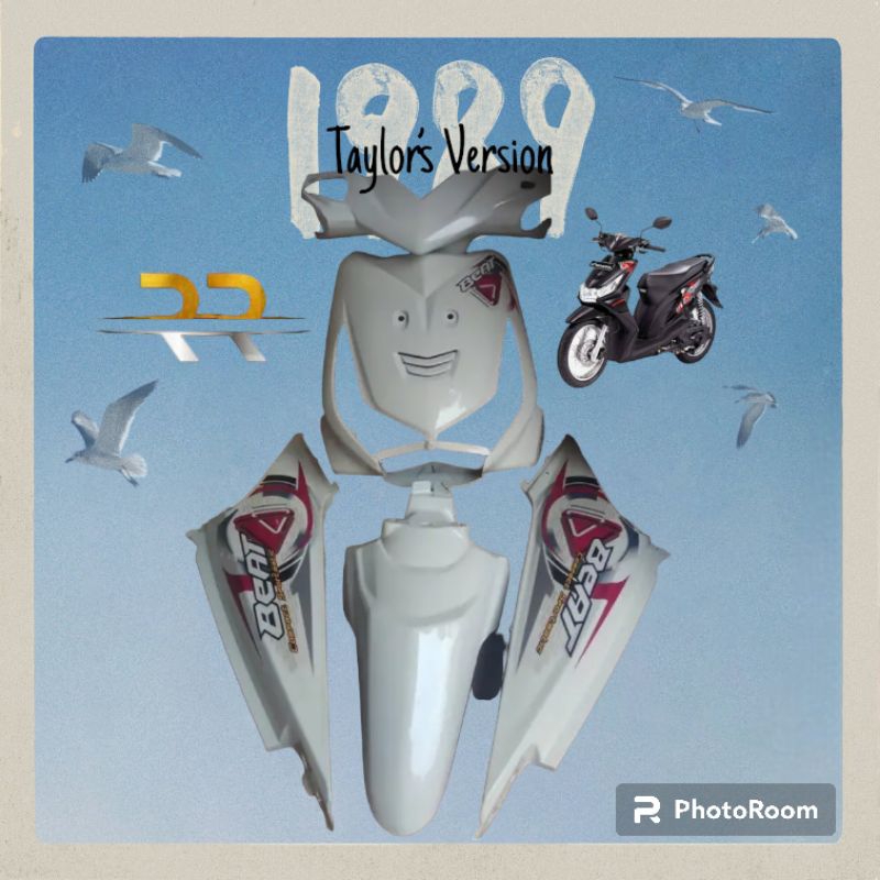 COVER FULL BODY HALUS BEAT KARBURATOR KVY