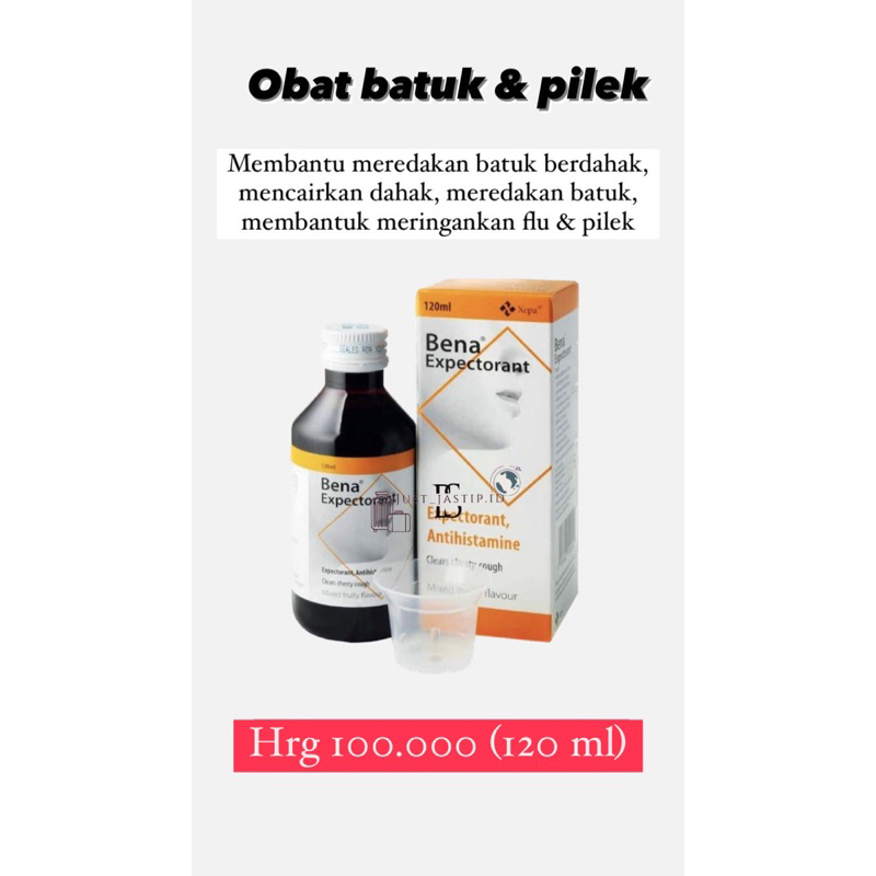 bena expectorant (PO PENANG)