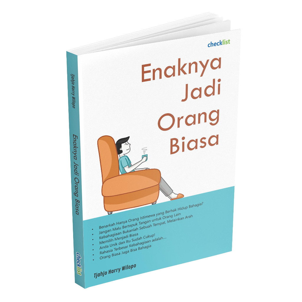 Buku Motivasi Enaknya Jadi Orang Biasa (Self Improvement)