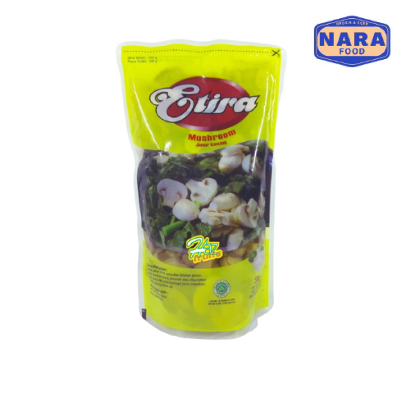 

MUSHROOM SLICED 900gram etira mushroom slice | jamur etira | etira mushroom 900gr