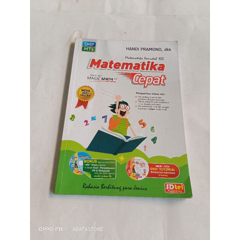 BUKU MATEMATIKA CEPAT SMP MTS HANDI PRAMONO