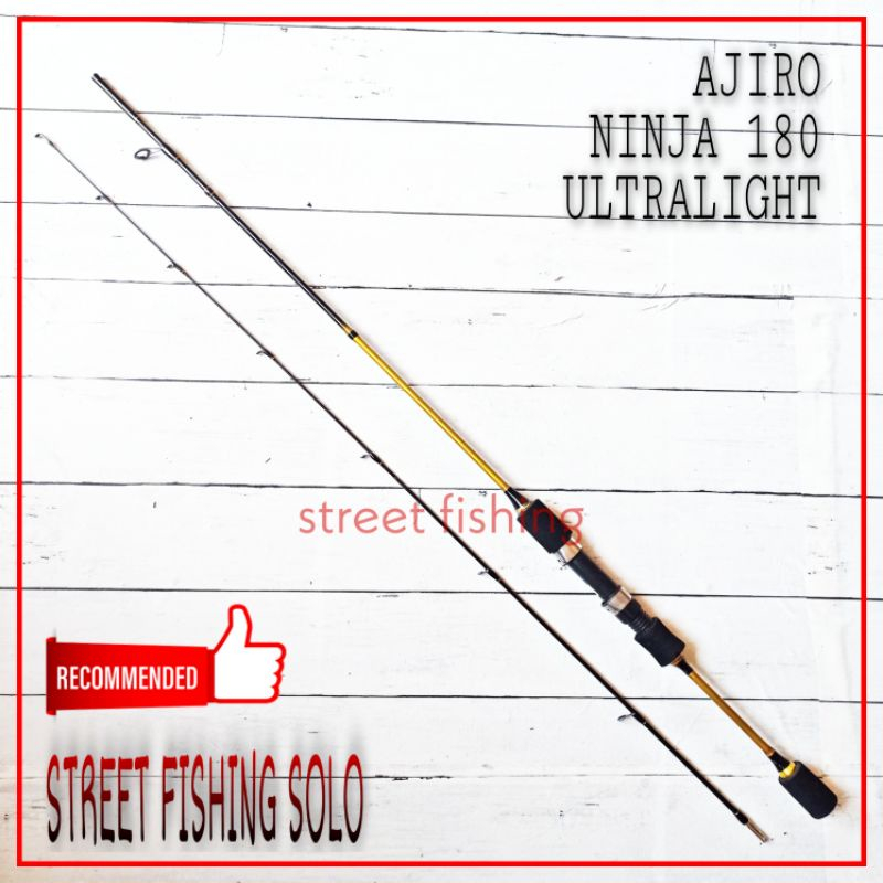 Joran Pancing ULTRALIGHT Ajiro Ninja | Joran Super Lentur murah | Joran UL Ultralight Ajiro 1