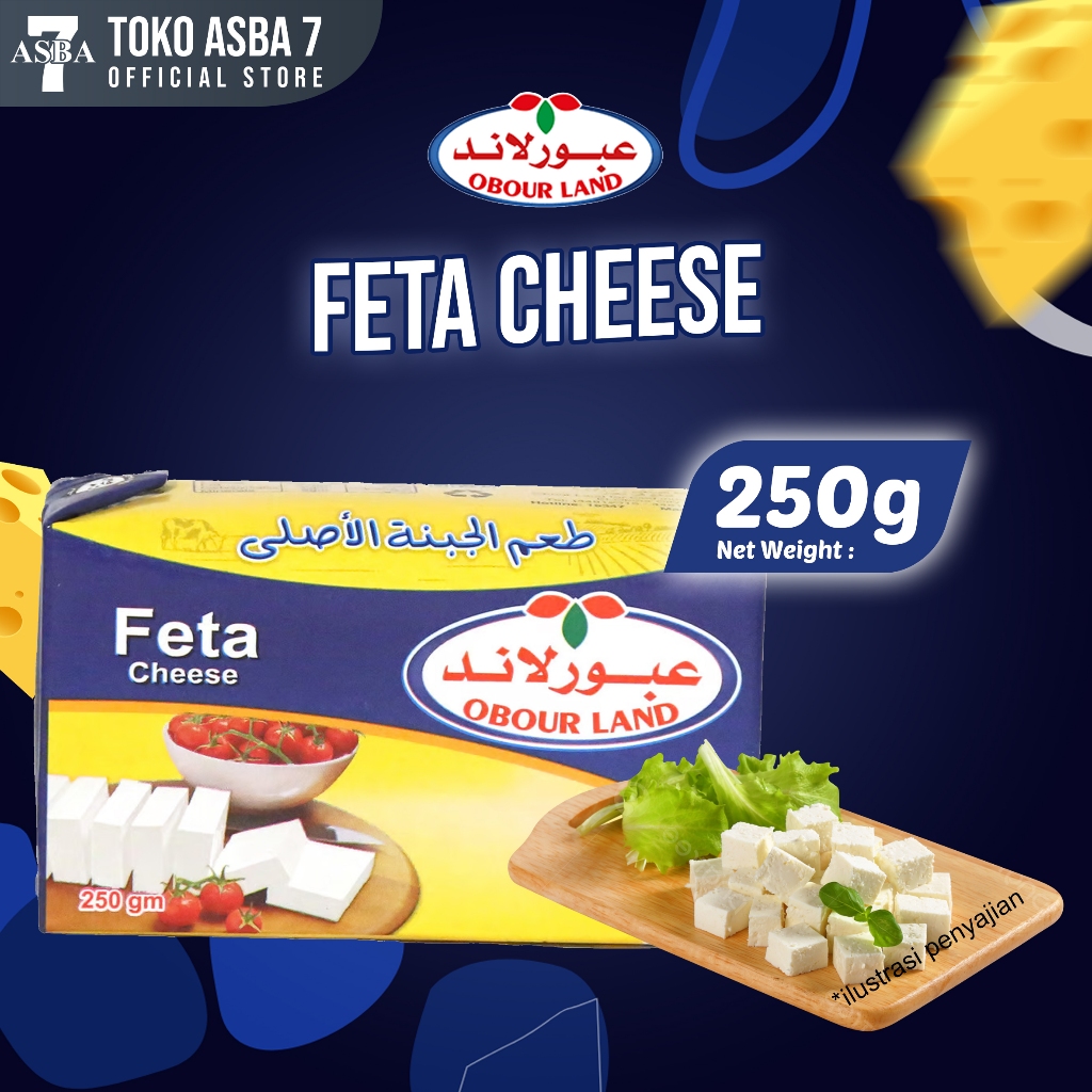 

OBOUR LAND FETA CHEESE 250GR