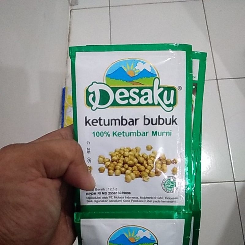

Ketumbar/kunyit/marinasi bubuk desaku