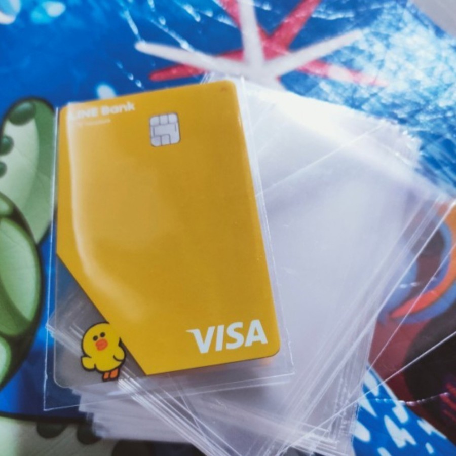 

Plastik Ukuran ID Card bungkus cover KTP SIM ATM Kartu Plastik Kaca