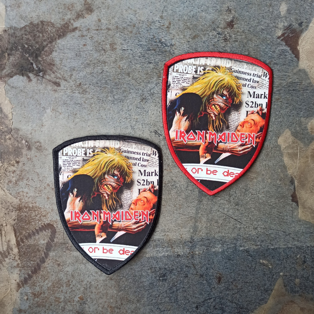 Iron Maiden  Embroidery Patch / Patch Bordir Iron Maiden #2