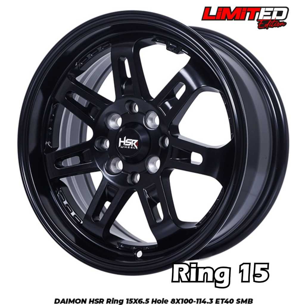 Velg mobil ring 15 Hsr Daimon Velg mobil Yaris,Jazz,Brio,Avanza