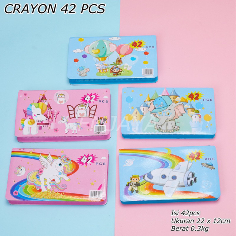 

CRAYON 42 PCS || CRAYON MEWARNAI ANAK ANAK || ALAT MENGGAMBAR MELUKIS ANAK