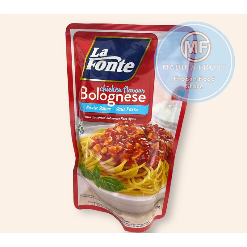 

LA FONTE SAUS PASTA BOLOGNESE / CARBONARA