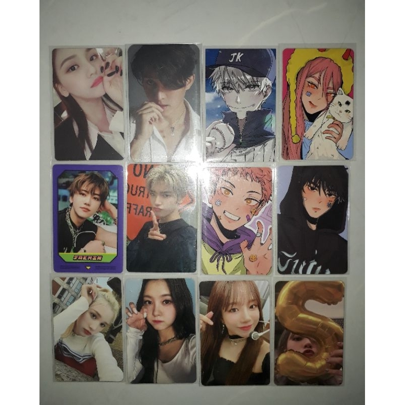 PHOTOCARD (PC) OFFICIAL BAHIYYIH JAEMIN TAEYONG NCT UMJI GFRIEND BAS KINNPORSCHE ANIME JOY TWICE KEP