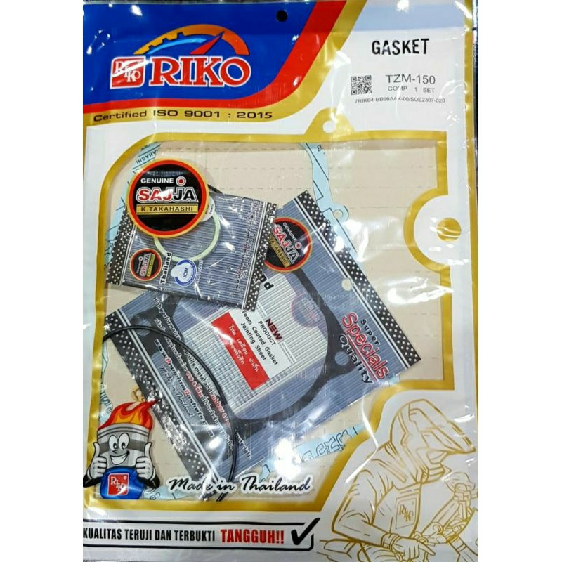 PAKING FUL SET YAMAHA TZM 150 TOP SET TZM 150 PERPAK GASKET MESIN TZM 150