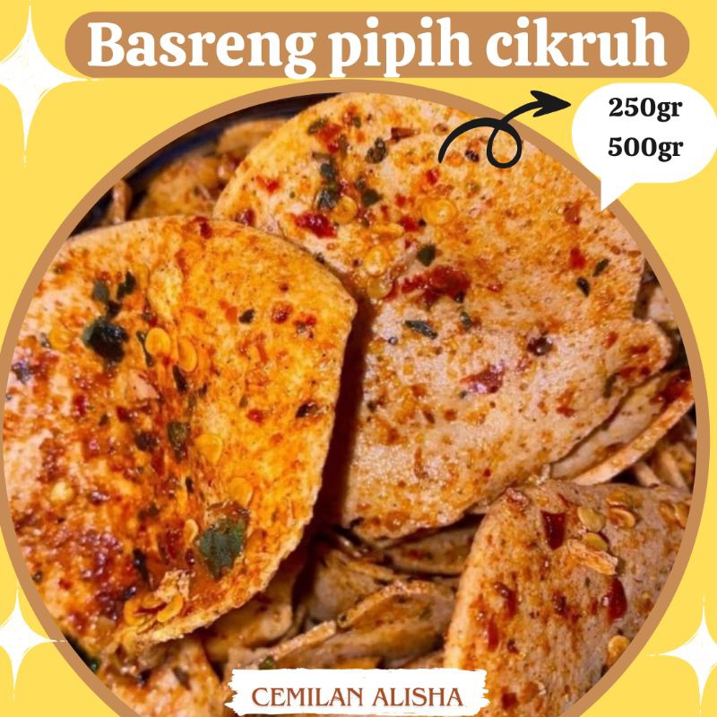 

basreng pipih pedas cikruh dain jeruk purut 250-500gr