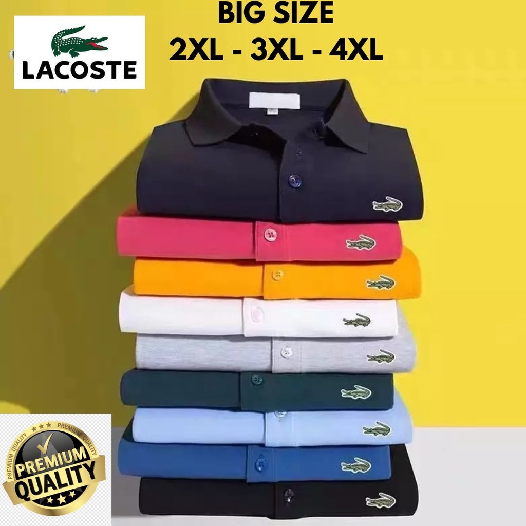 Kaos Polo JUMBO Pria XXL XXXL XXXXL / Kaos Polo Pria Premium / Kaos Polo Big Size Pria