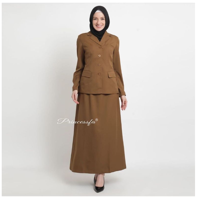 Seragam princessfa PNS setelan rok A