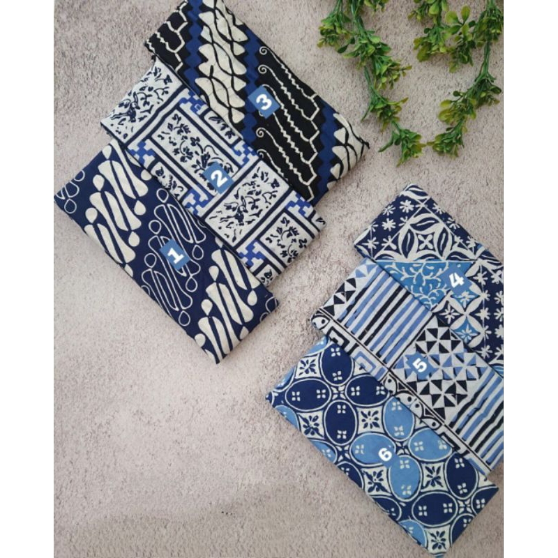 Kain Batik Cap Bahan Batik Cap Batik Cap Navy Kain Batik Cap Premium Kain Batik Berkualitas Kain Bat