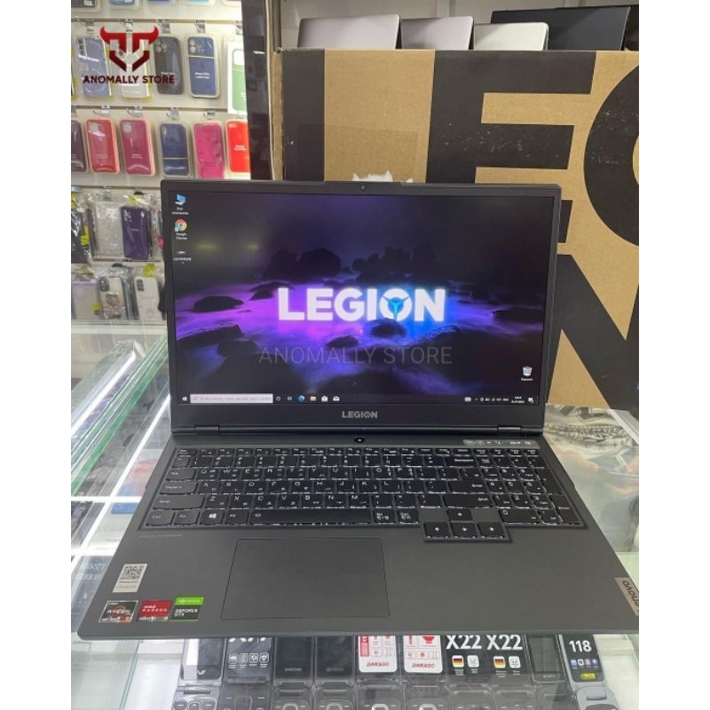 Laptop Gaming Slim Lenovo Legion 5 16GB GTX 1650Ti Ryzen 5 4600H ROG