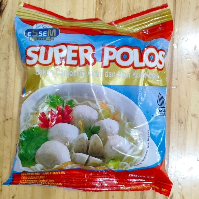 

Essem bakso sapi baso super polos isi 10 pcs