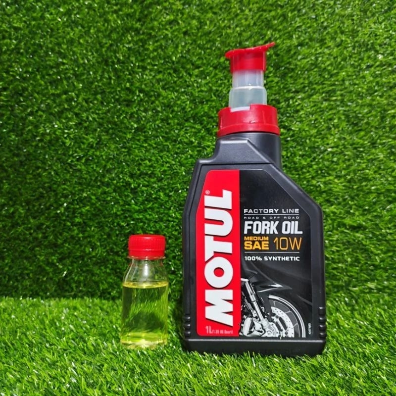 OLI SHOCK DEPAN REBOUN MOTUL 5W 10W BEAT SCOOPY VARIO VIXION SATRIA FU CBR TIGER GL MEGAPRO CRF PCX 