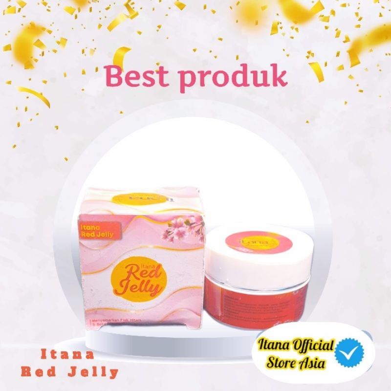 Itana Red Jelly BPOM| Red jelly bpom| Itana skincare bpom|Red jelly