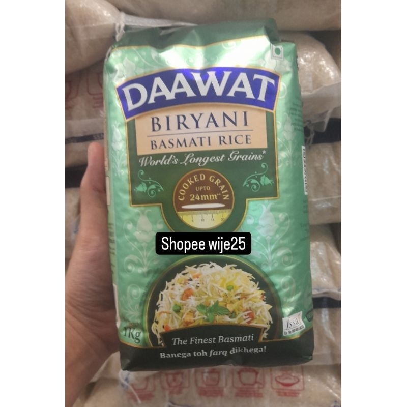 

daawat biryani basmati rice pack