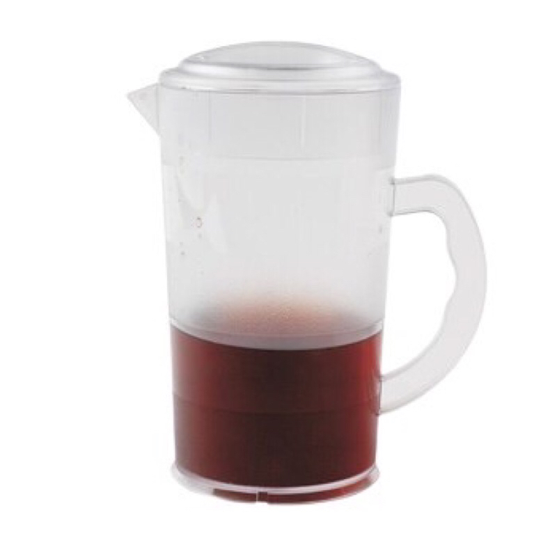 Jiwins Pitcher 1,9 Liter Polycarbonate with Cover Bening / Water Jug Teko Air dengan Tutup
