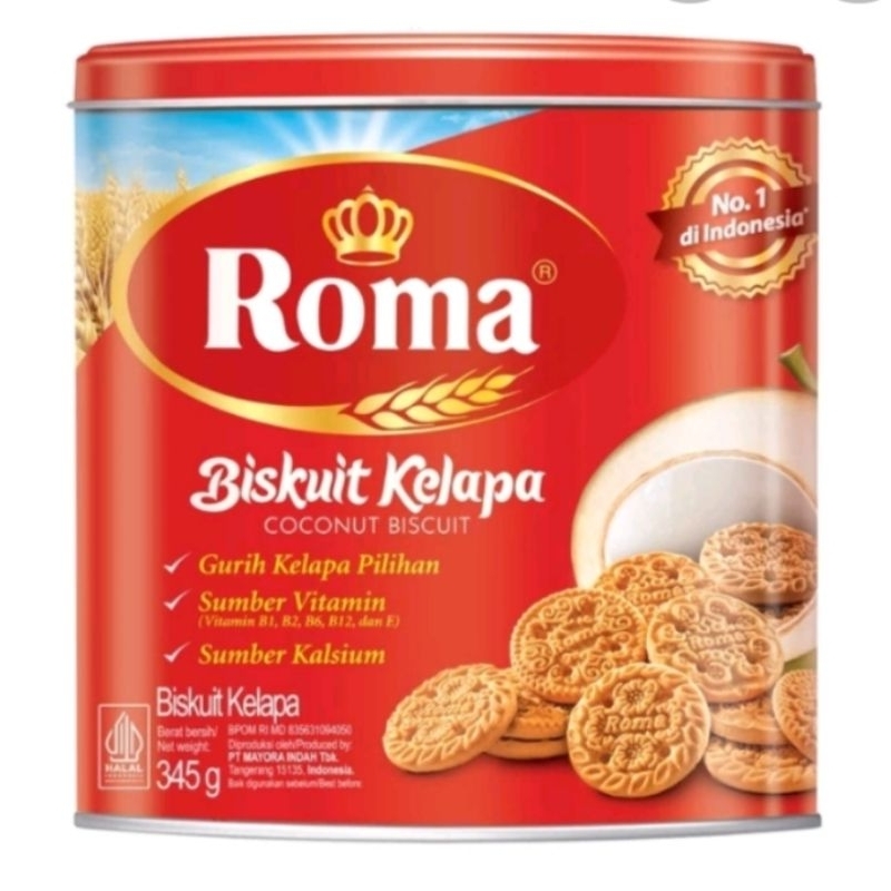 

Roma Biskuit Kelapa Kaleng 345 gr