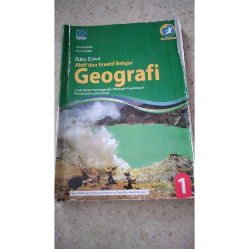 BUKU GEOGRAFI SMA GRAFINDO SMA/Madrasah Aliyah Kelas X-10-1 Edisi Revisi Kurikulum 2013