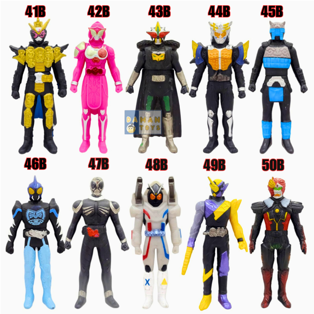 Kamen Rider Action Figure Vinyl Sofubi Saber Brave Zero one