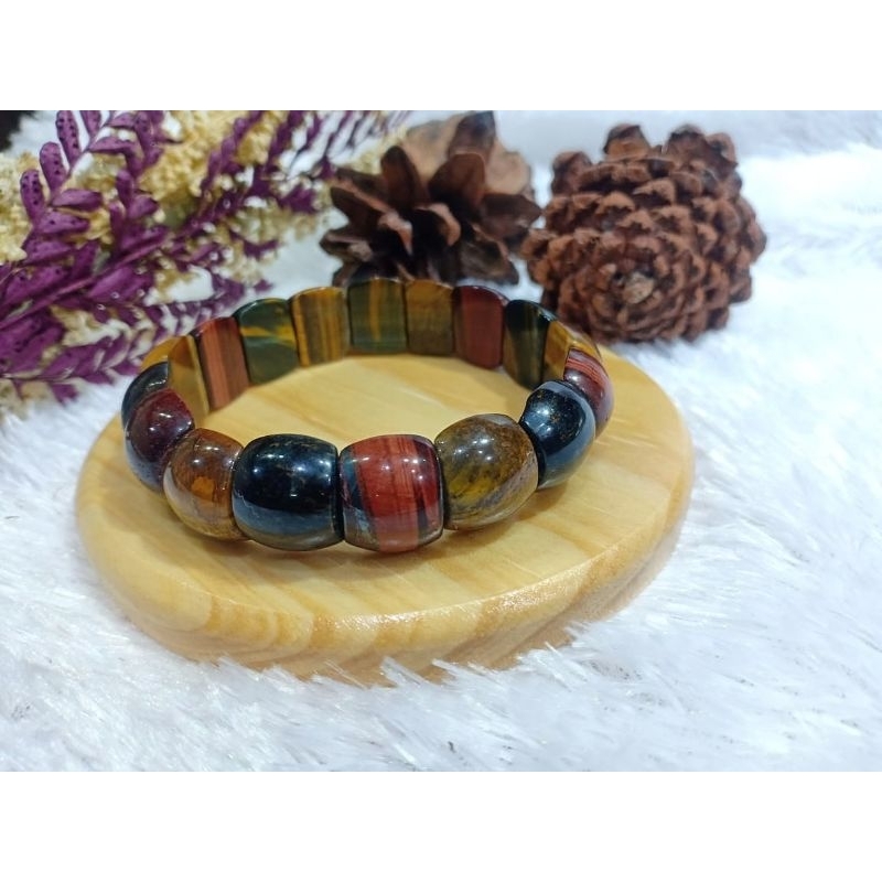Gelang batu tiger eyes