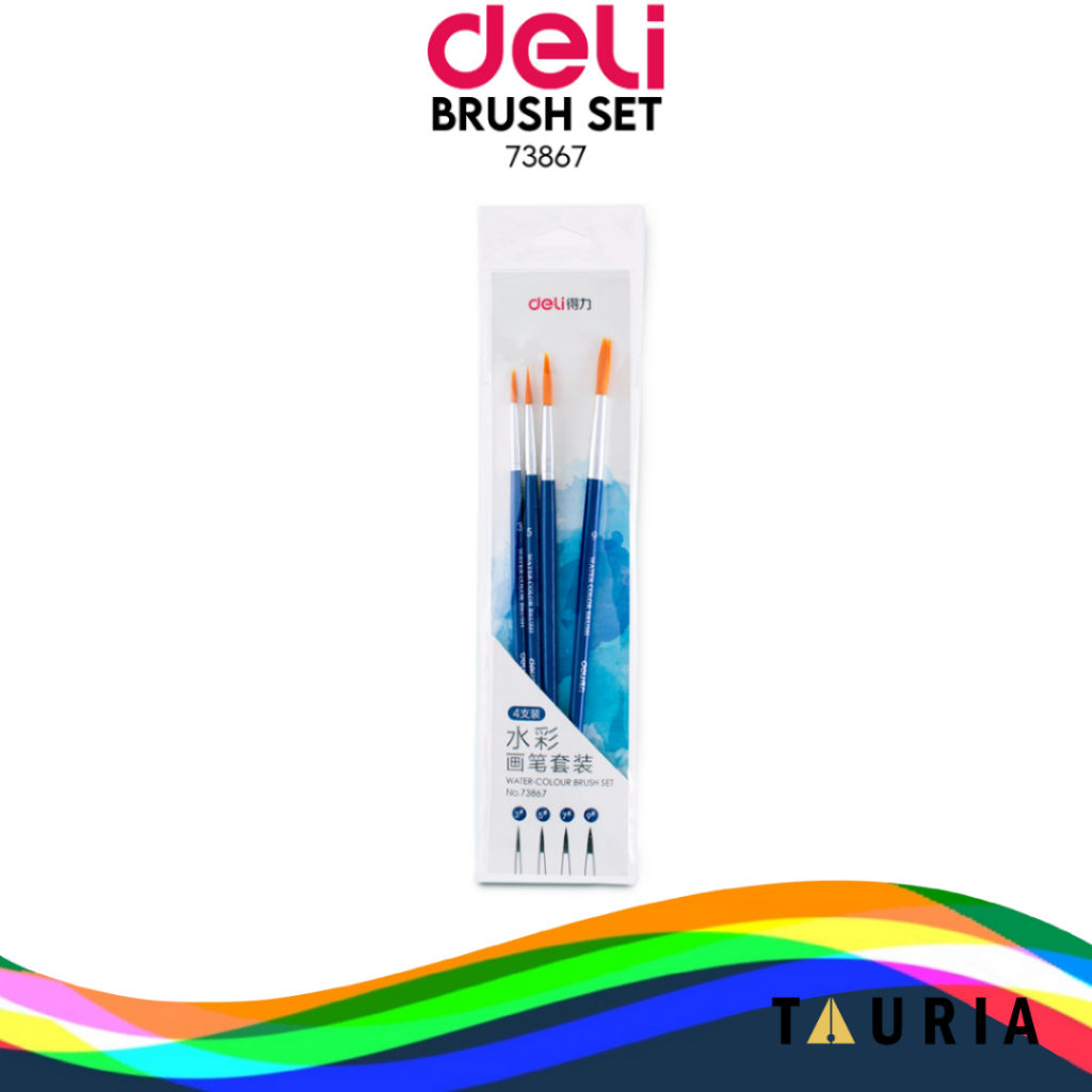 

KUAS SET LUKIS CAT AIR MINYAK AKRILIK ISI 4 DELI 73867