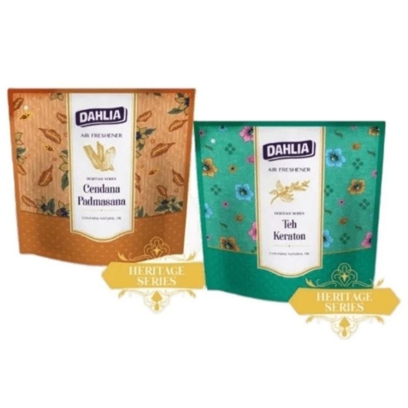 Dahlia teh keraton air freshener/pewangi gantung