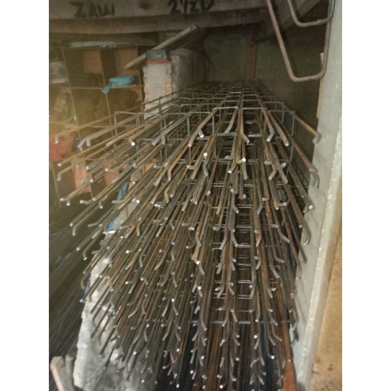 behel 10mm tiang. besi kolom 10mm. panjang 3&4 meter