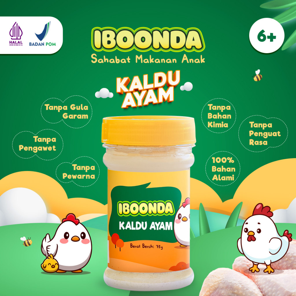 

IBOONDA Kaldu MPASI Kaldu Bayi Non MSG Non Gulgar - READY MANADO