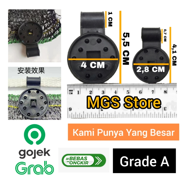 Jaring Paranet 95% Eceran Lebar 3 M Shade Net Jaring Tanaman Jaring Peneduh Anti Panas Jaring Garasi