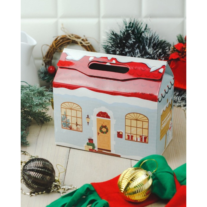 

SCANDI - box natal dus packaging toples jar kue kering Christmas (10 Pcs)
