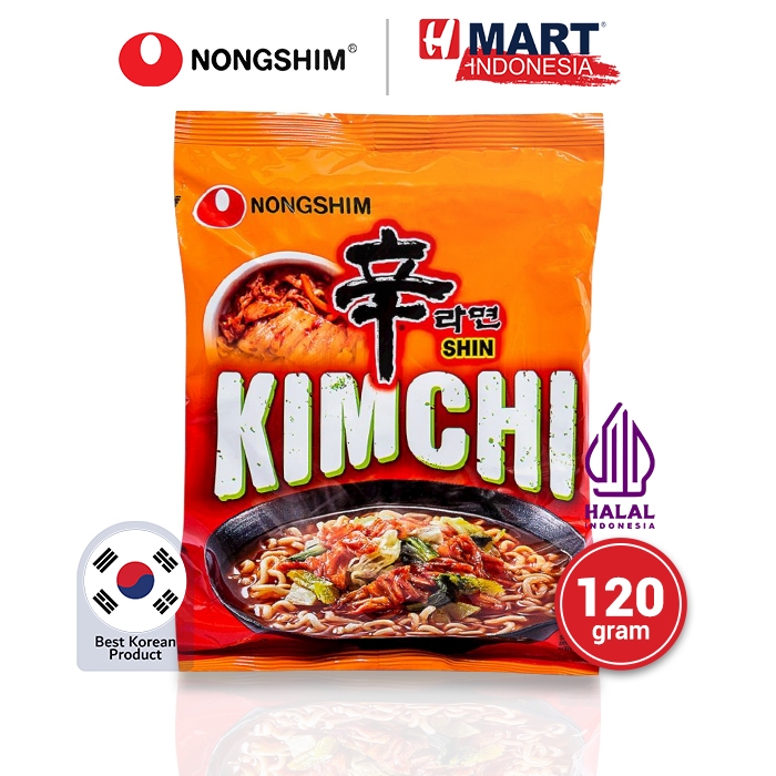 

NONGSHIM Shin Kimchi Noodle Soup Korea - Mi Ramen Rasa Kimchi 120g