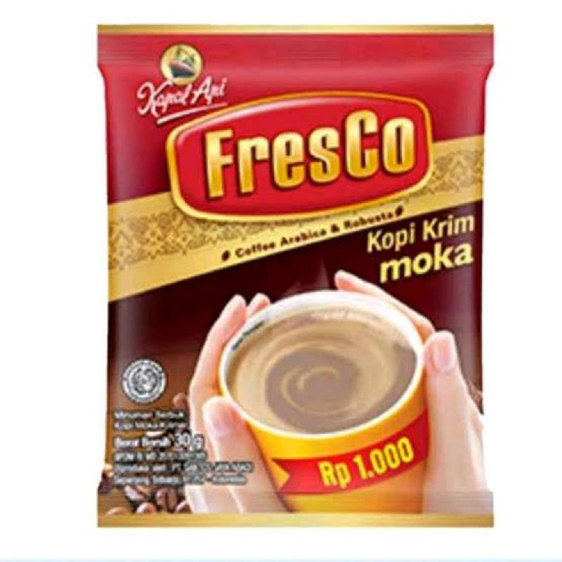 

1 RTG KOPI KAPALAPI FRESCO MOKA isi 12pcs