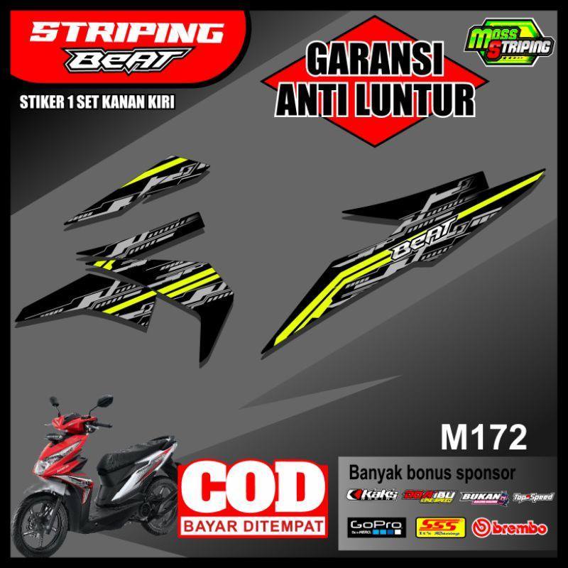 Striping Stiker sticker Motor Beat esp Beat street 2016 2017 2018 2019 Seticker setiker setriping se