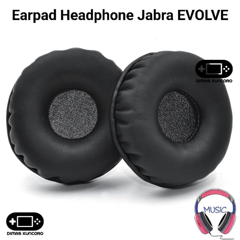 Earpad Headphone Jabra EVOLVE busa memory foam 20 se 30 ii 40 65 75 ms uc 65+ 75+ earpads earcup