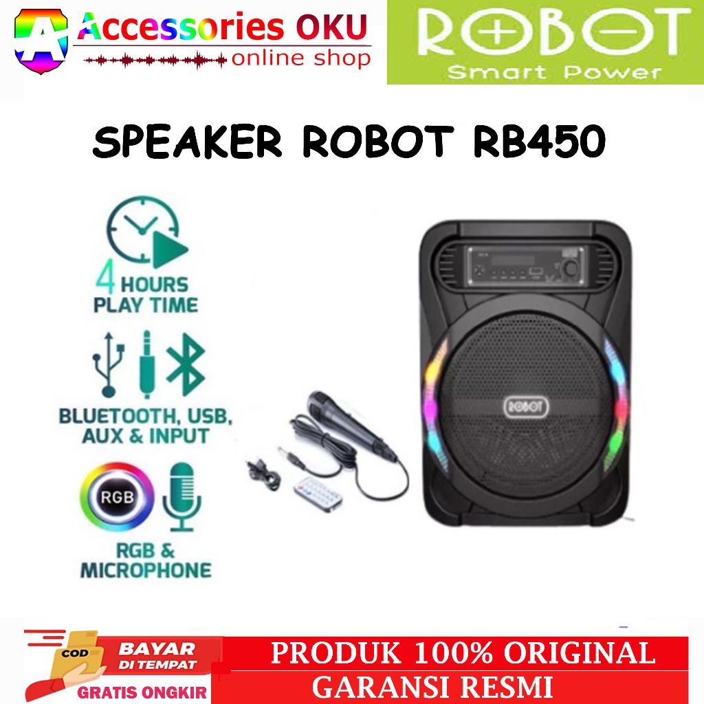 SPEAKER ROBOT RB450