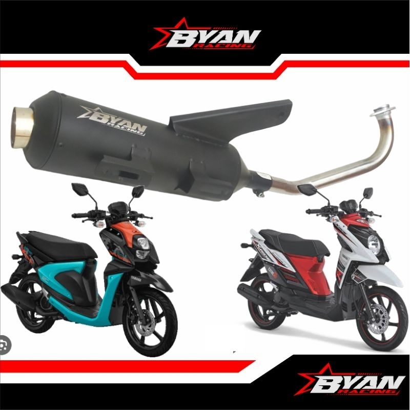 Knalpot Copy Cms X-Ride 125 115 Byan Racing