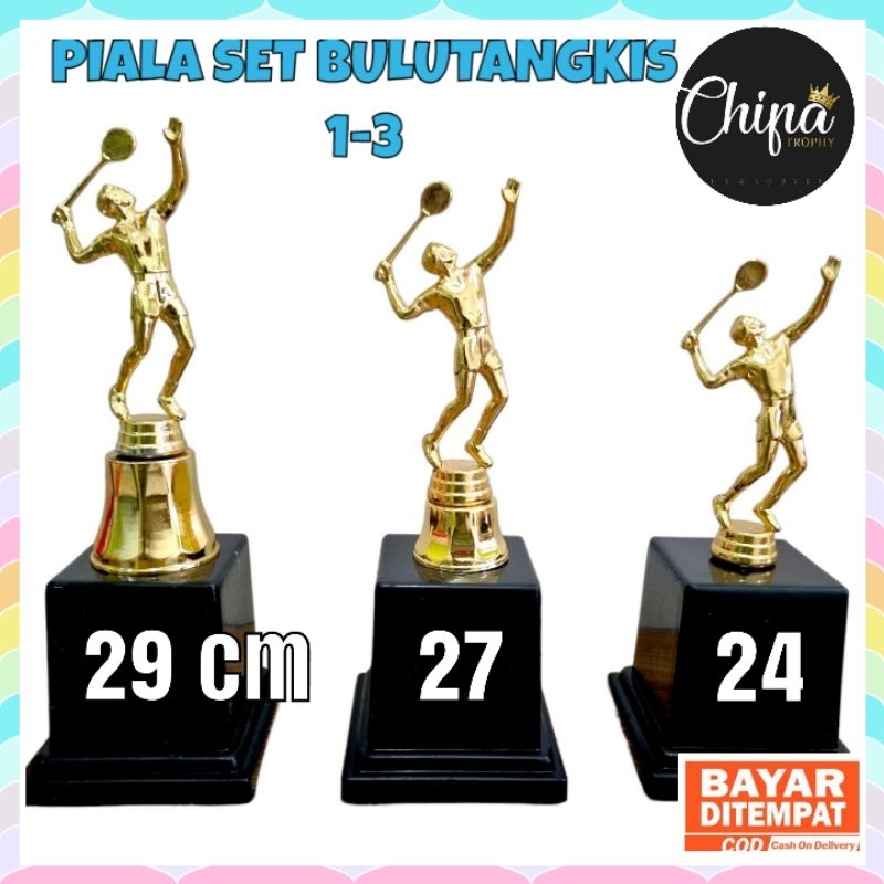 Piala set bulutangkis / badminton