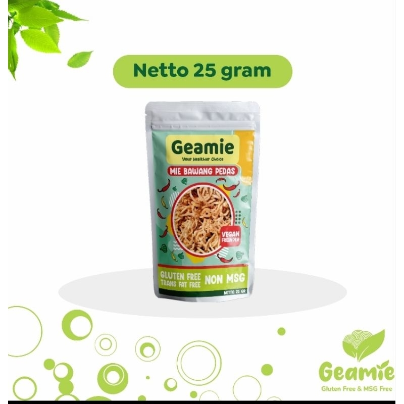 

Geamie Varian Snack Mie Bawang Pedas 25gr