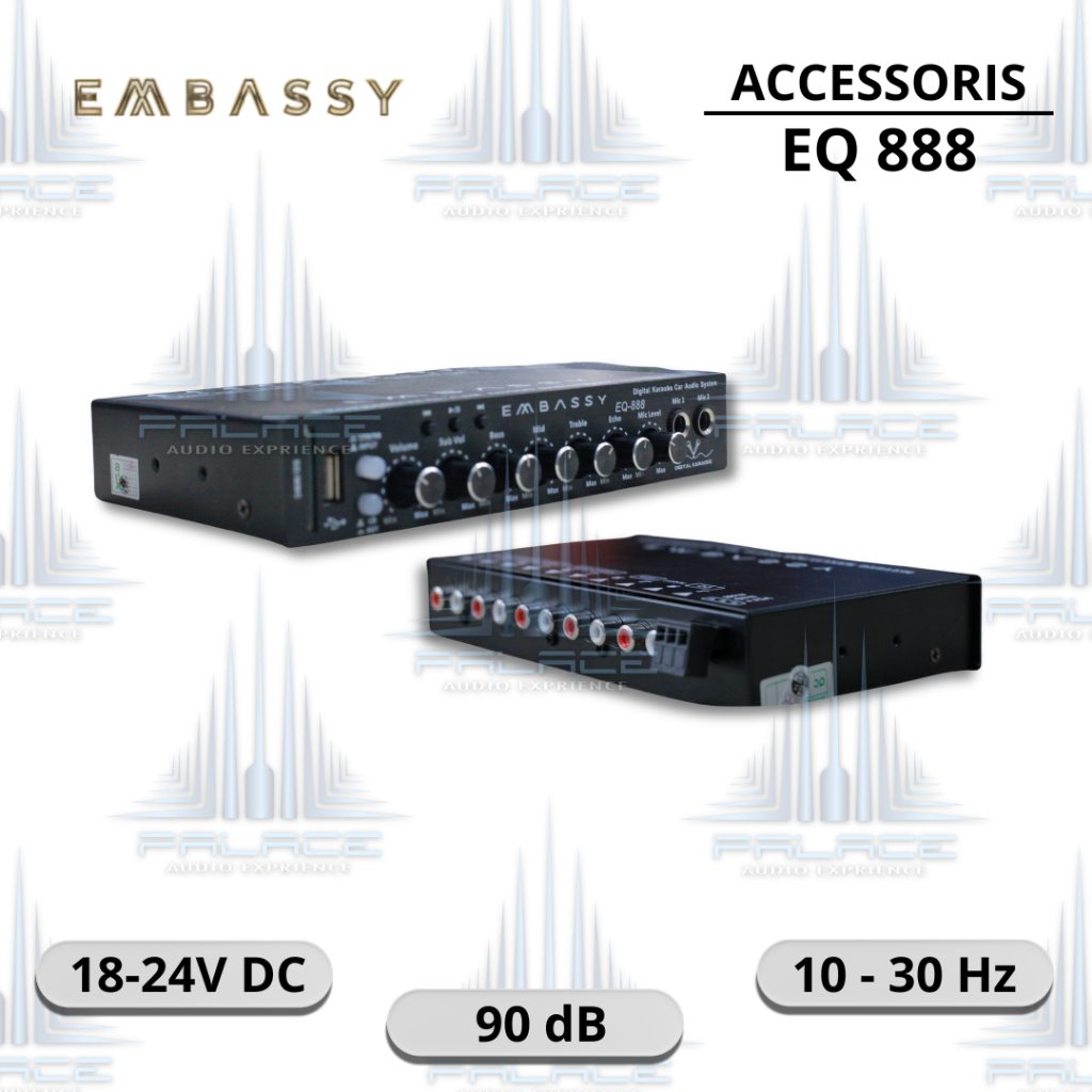 Parametrik Equalizer - Embassy EQ 888 Bluetooth