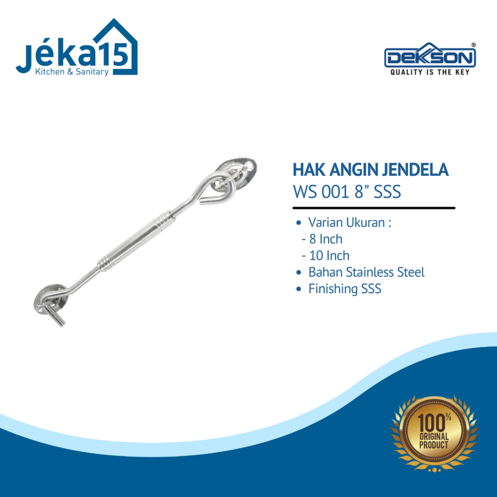DEKKSON HAK ANGIN JENDELA WS 001 SSS