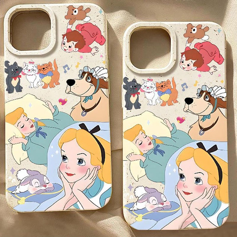 New Product Ucase Case Princess Alice Cinderella White Iphone 11 13 12 Mobile Phone Case 14 15 Pro