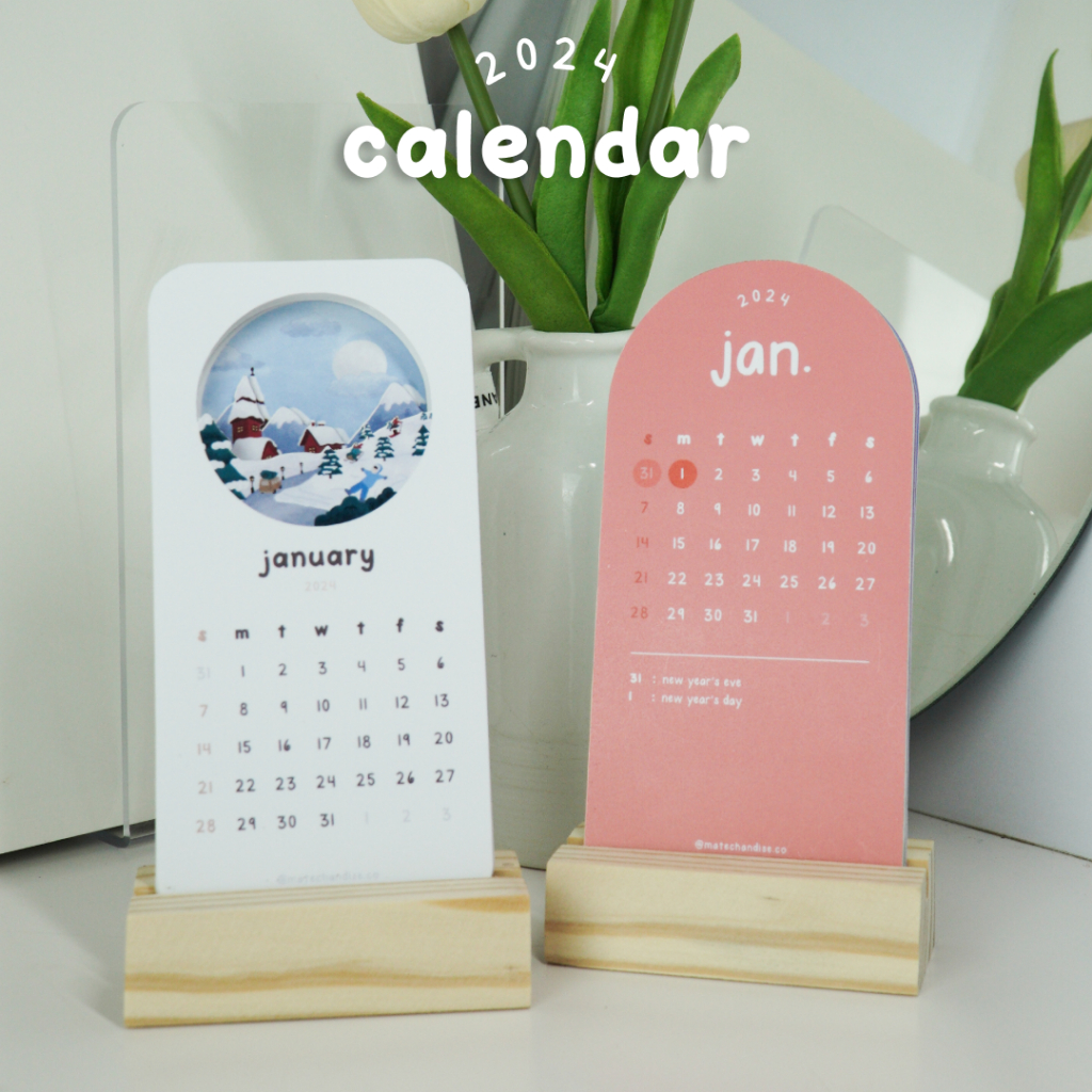 

Kalender 2024 | Calendar 2024 | Kalender Imut | Illustrasi Lucu | Kalender Warna | Liburan | Hadiah | Tahun Baru 2024 | New Year 2024 | 2 Opsi Design