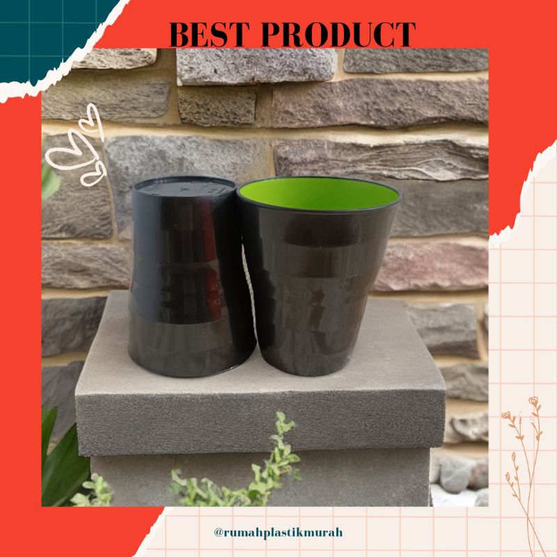 GELAS JPG HIJAU/GELAS PLASTIK HIJAU/GELAS ELEGAN/GELAS SOUVENIR/GELAS PLASTIK