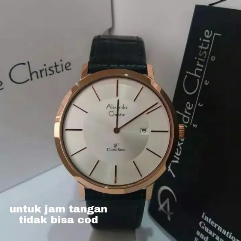 jam tangan pria Alexandre Christie 8599 mdbrgsl