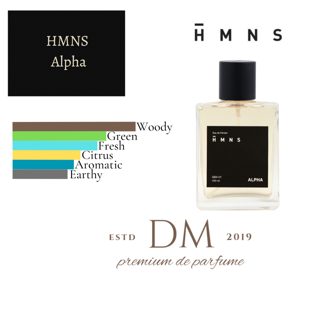 DM PARFUM | HMNS ALPHA | EAU DE PARFUM 30ML FOR UNISEX